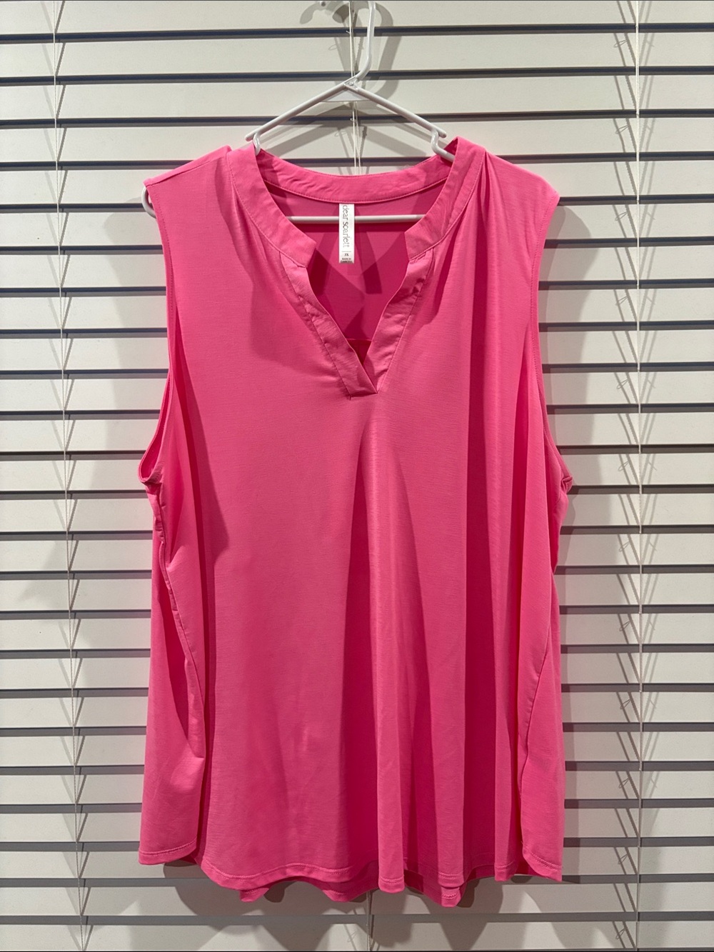 Dear Scarlett Flowy Pink Tank Top